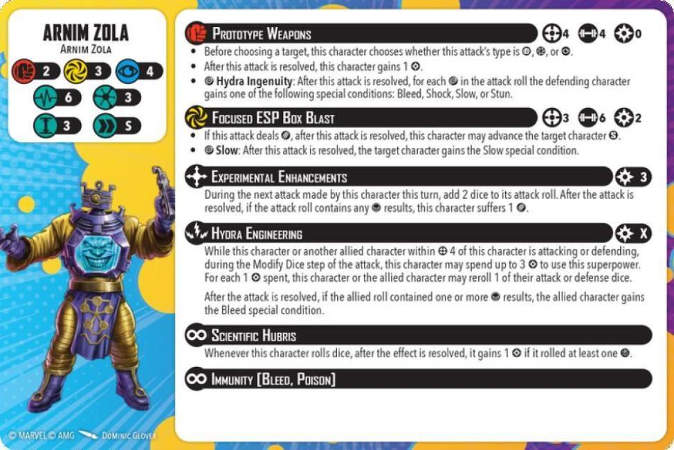 Arnim Zola healthy