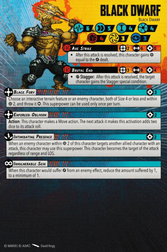 Black Dwarf healthy