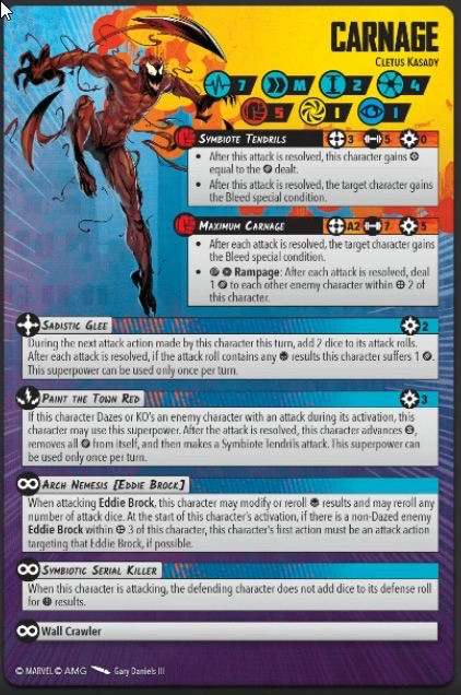 Carnage healthy