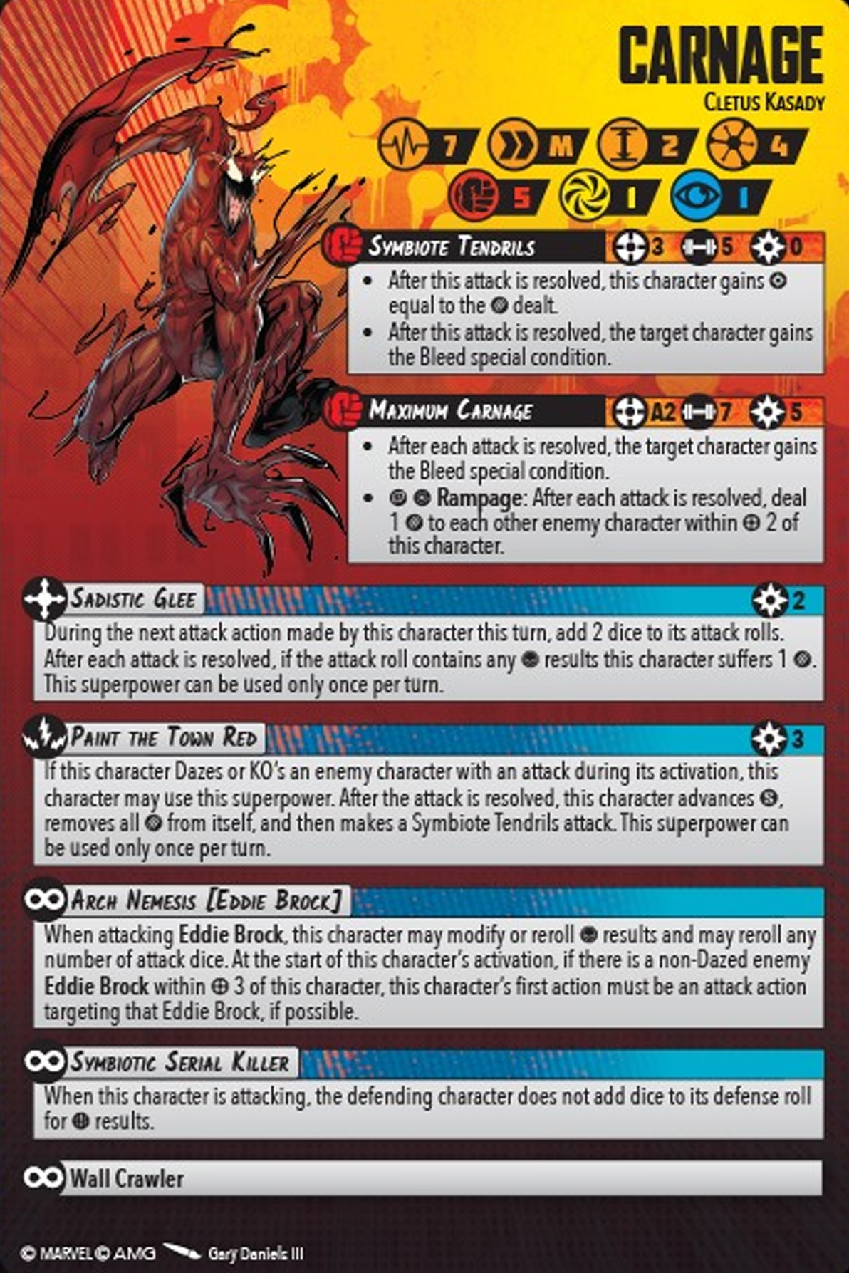 Carnage injured