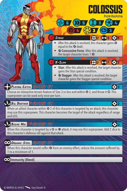 Colossus healthy