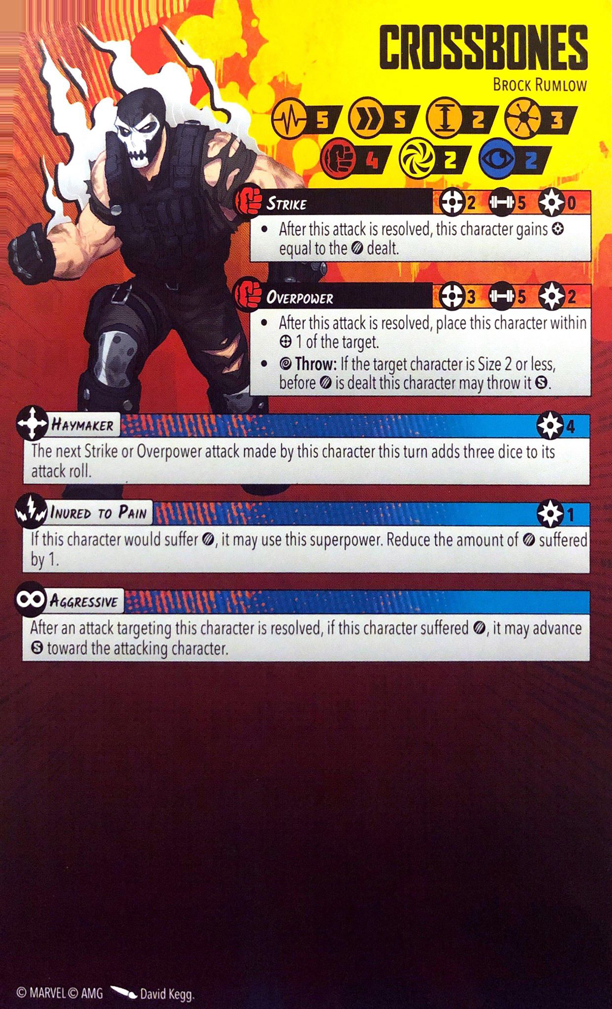 Crossbones injured