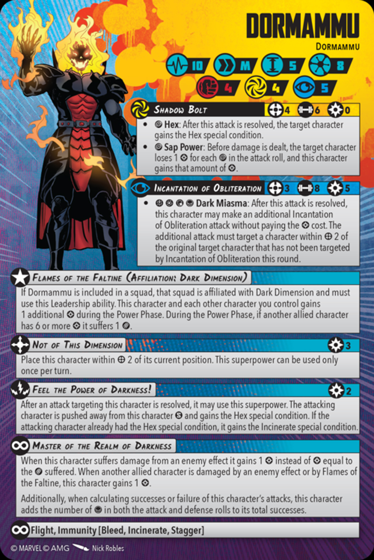 Dormammu healthy