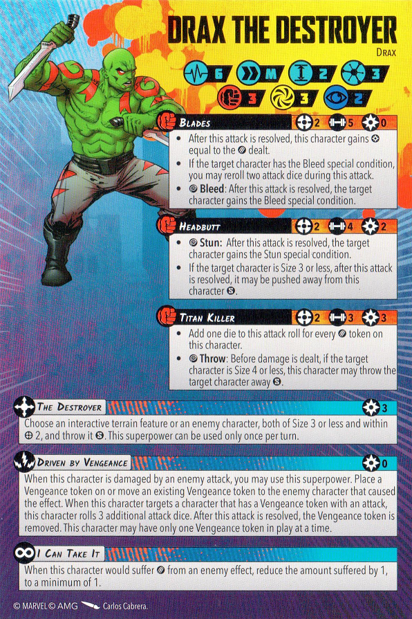 Drax The Destroyer healthy
