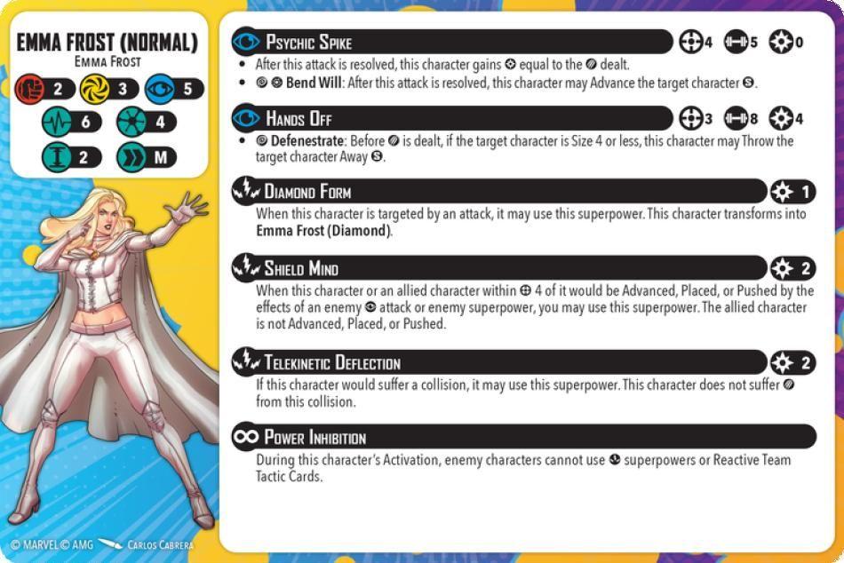 Emma Frost (Normal) healthy