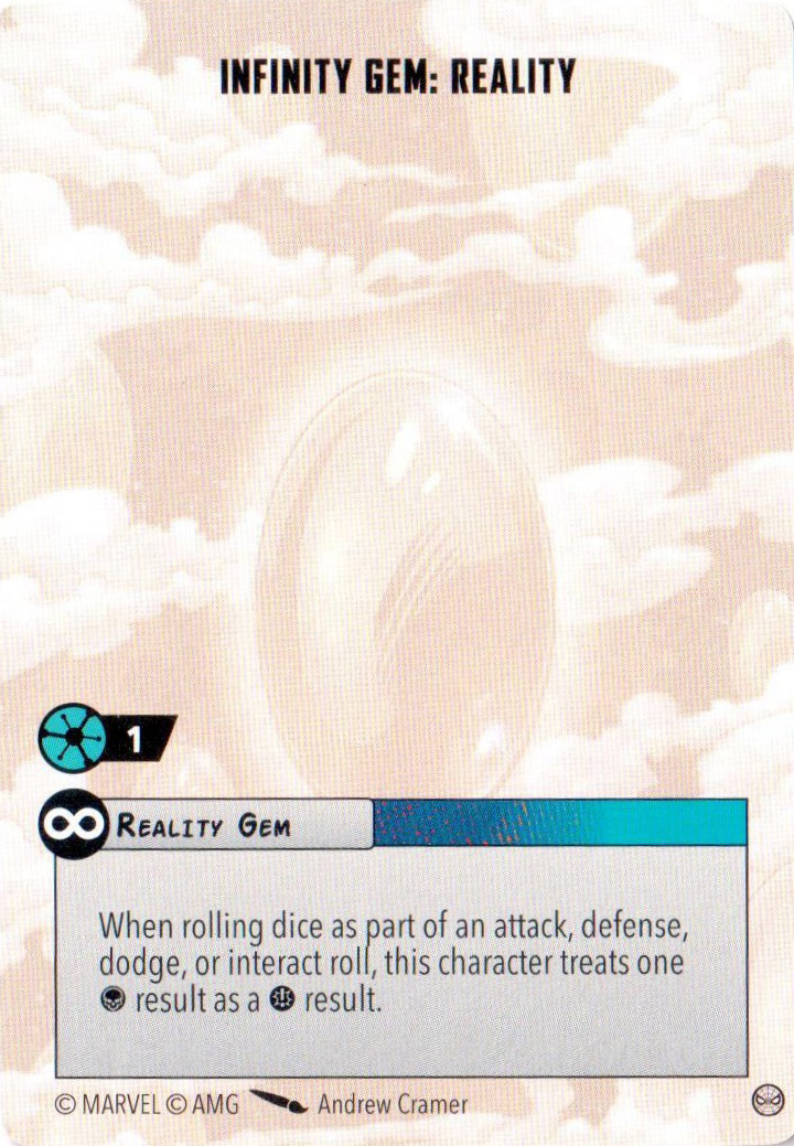 Infinity Gem: Reality healthy
