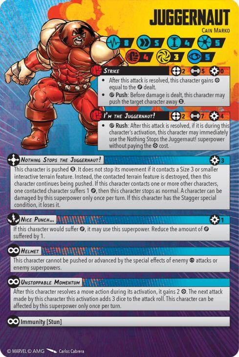 Juggernaut healthy