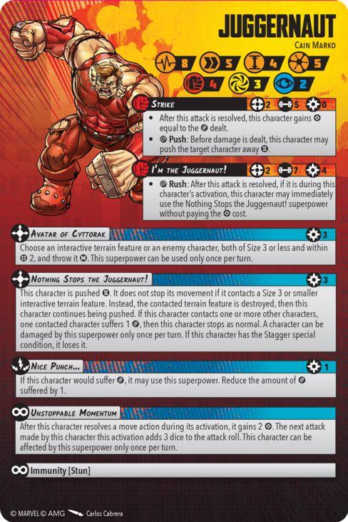 Juggernaut injured