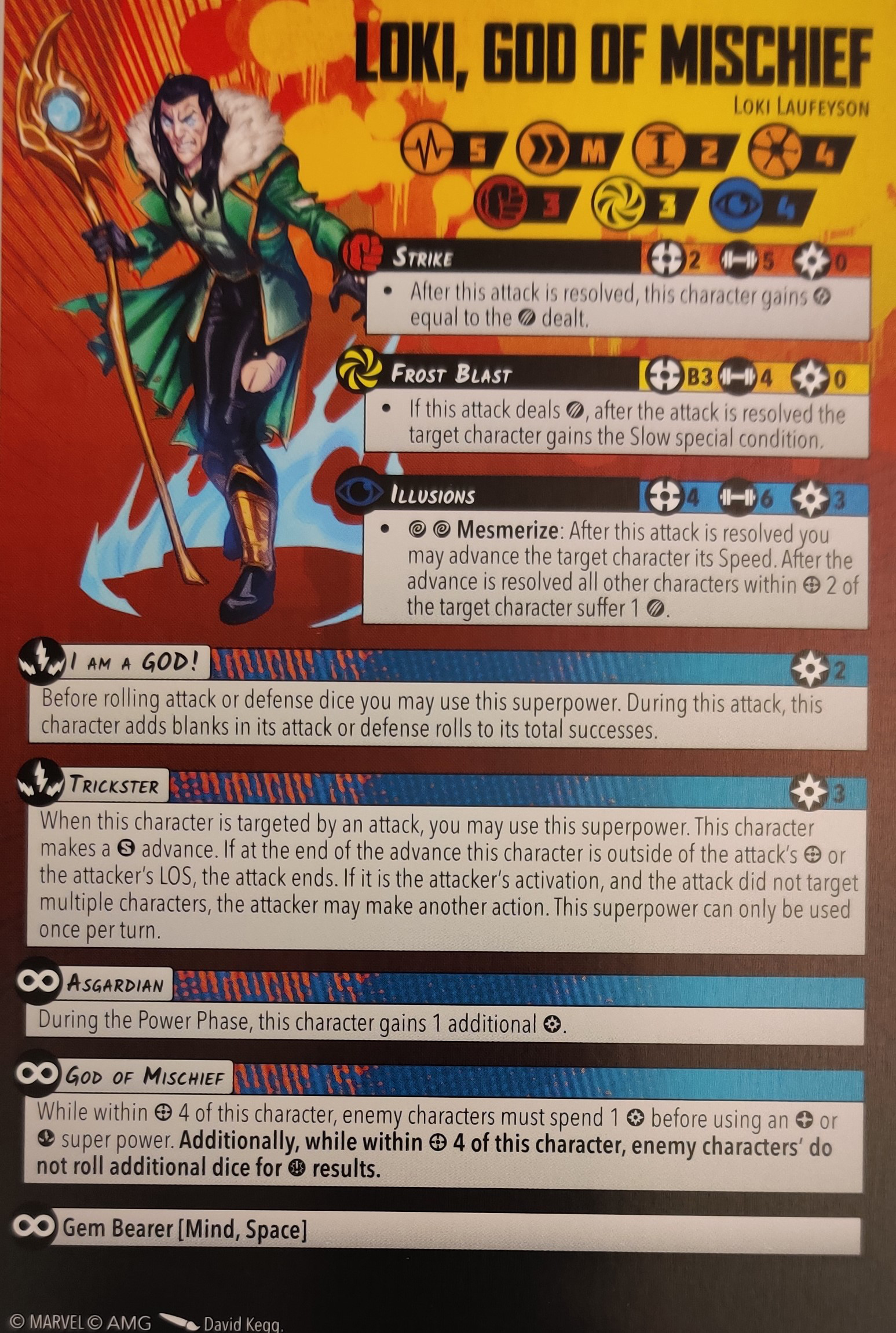 Loki, God of Mischief injured