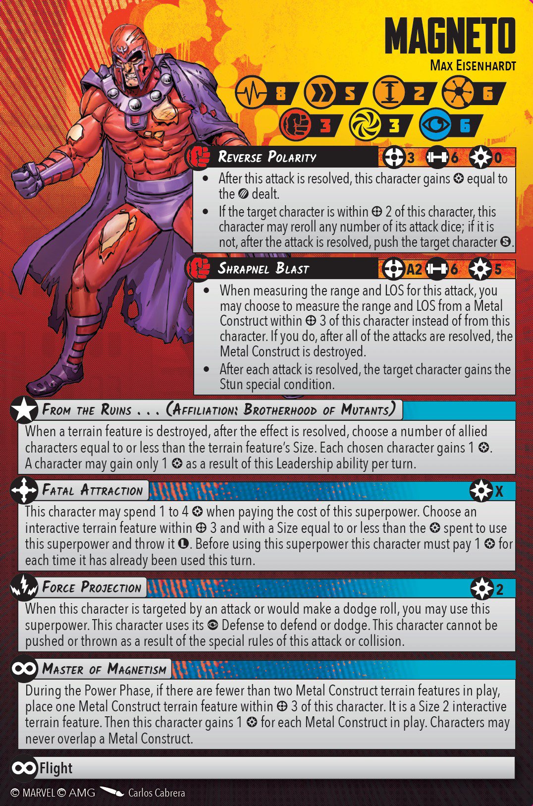 Magneto injured