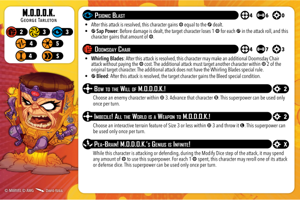 M.O.D.O.K. injured