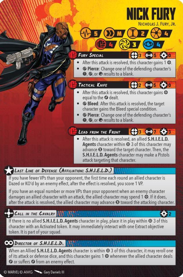 Nick Fury injured