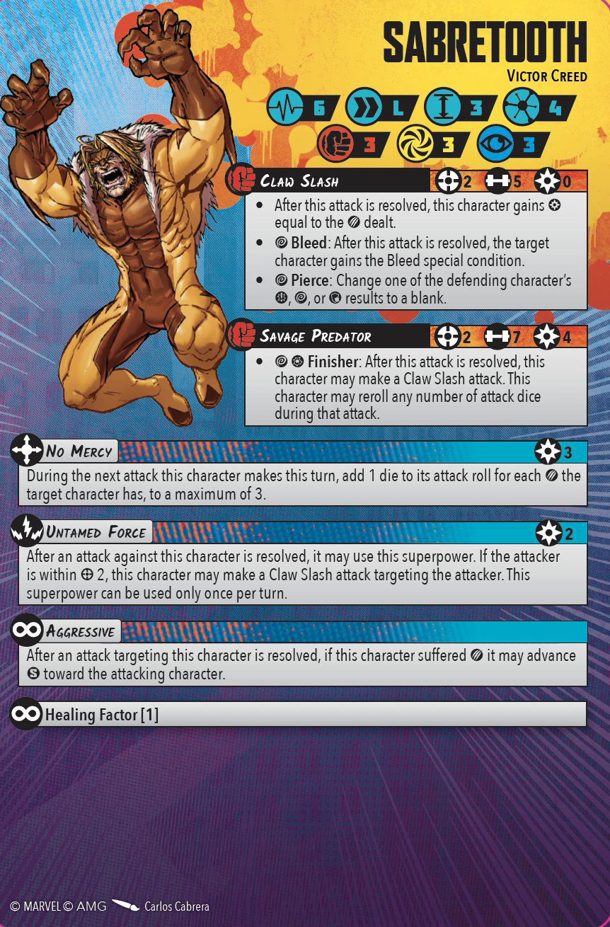 Sabretooth healthy