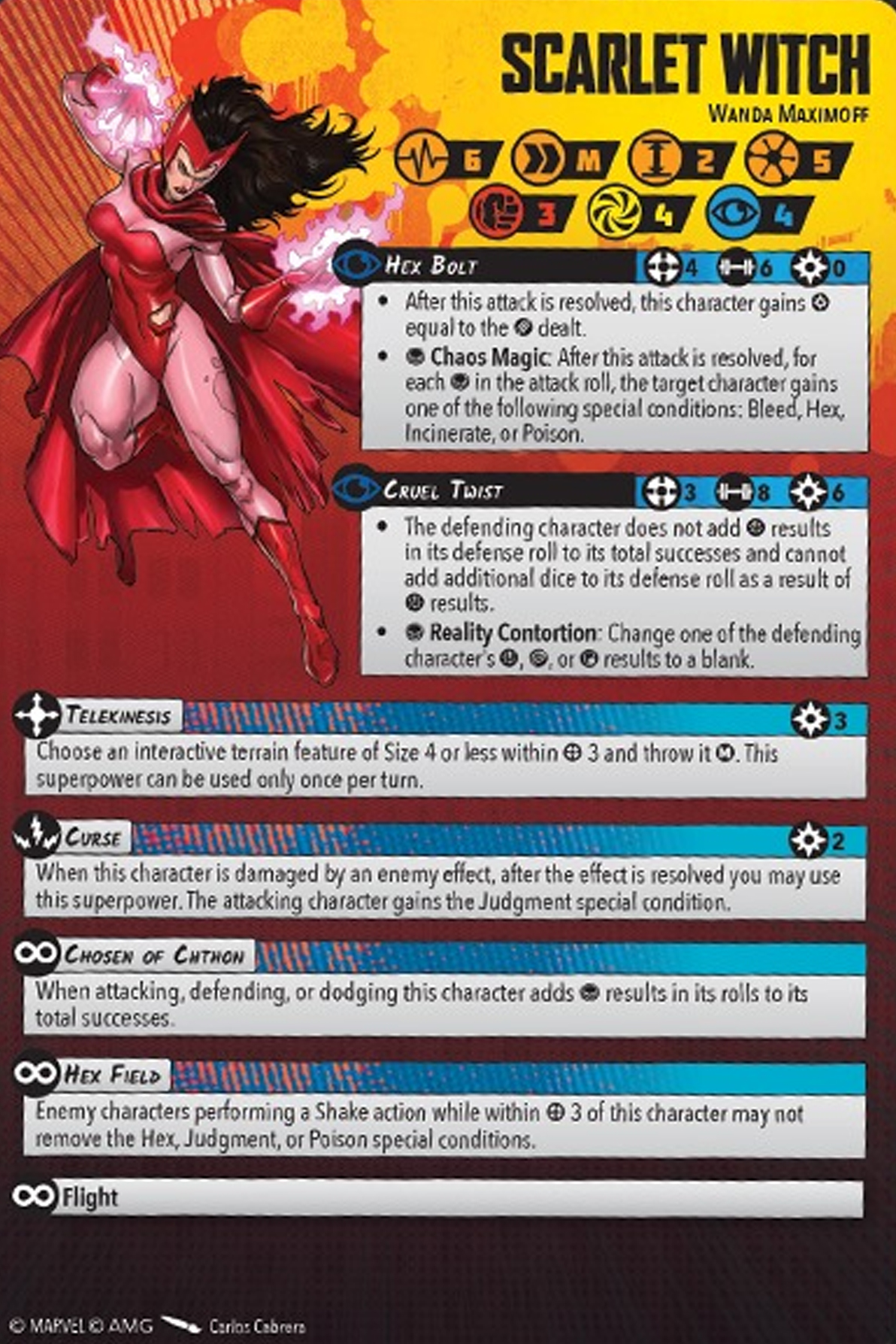 Scarlet Witch injured