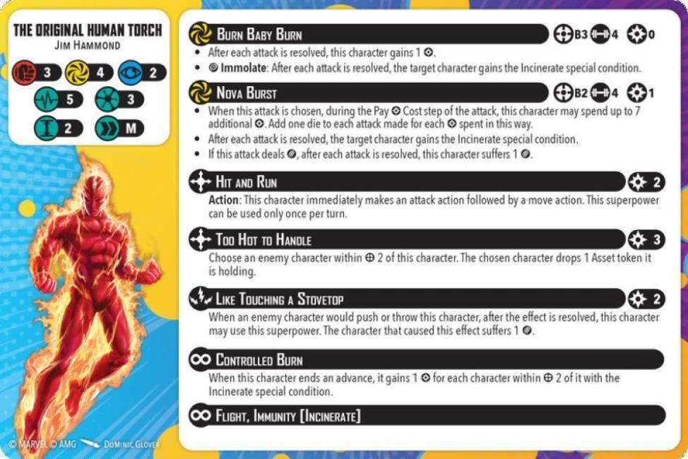 The Original Human Torch healthy