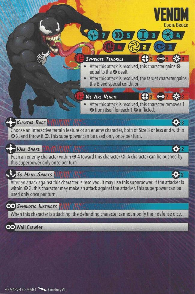 Venom healthy