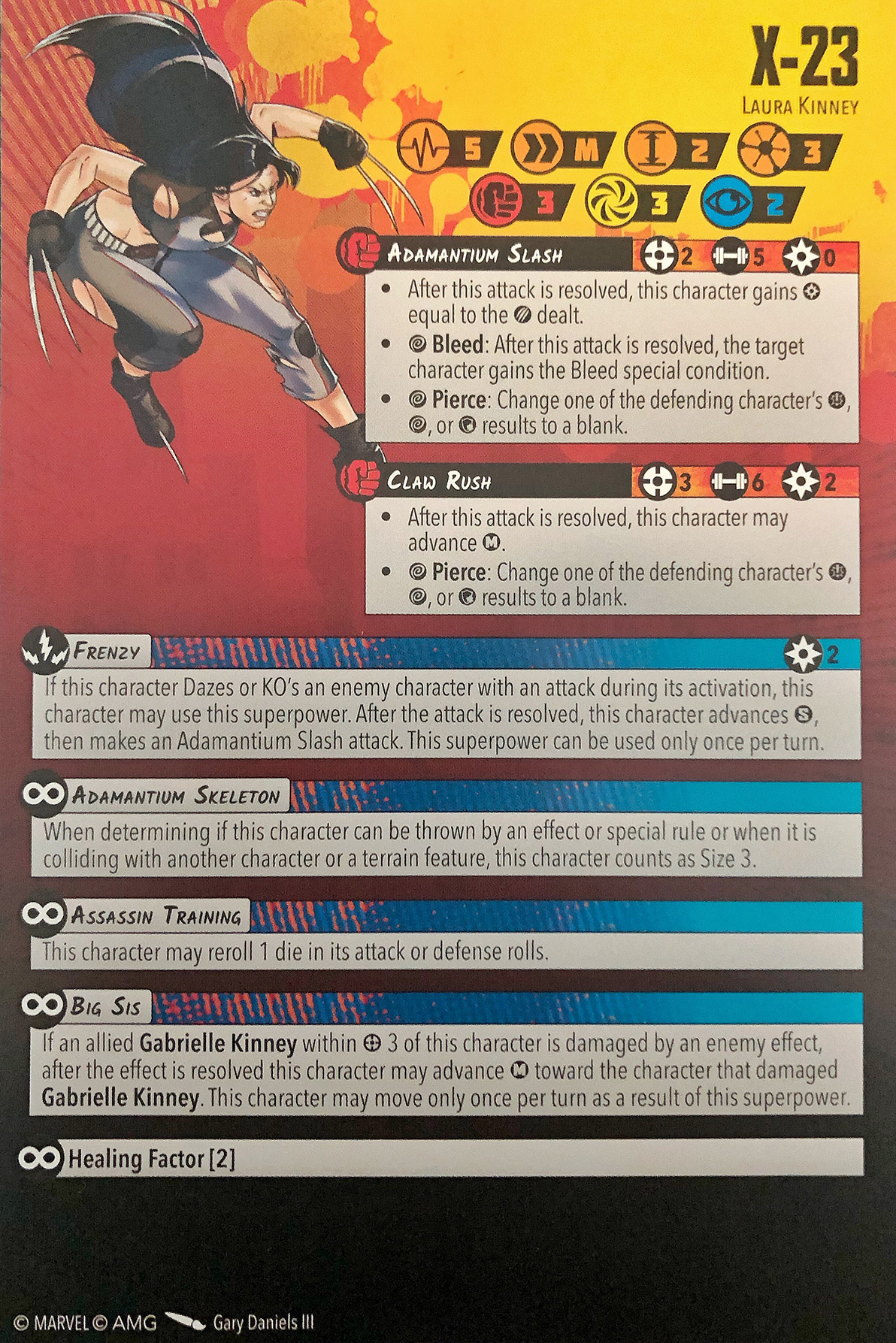 X-23 injured