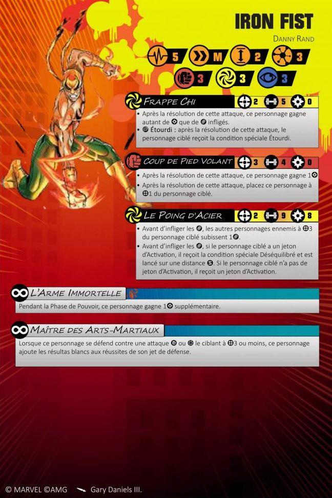 Iron Fist injured