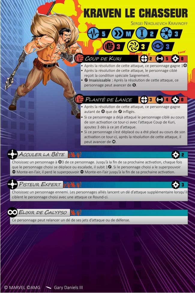 Kraven the Hunter healthy