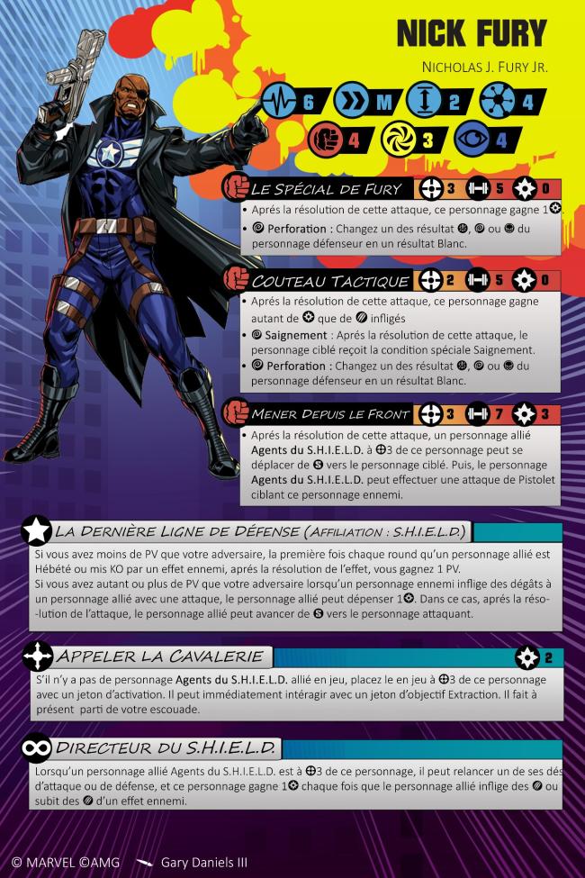 Nick Fury healthy