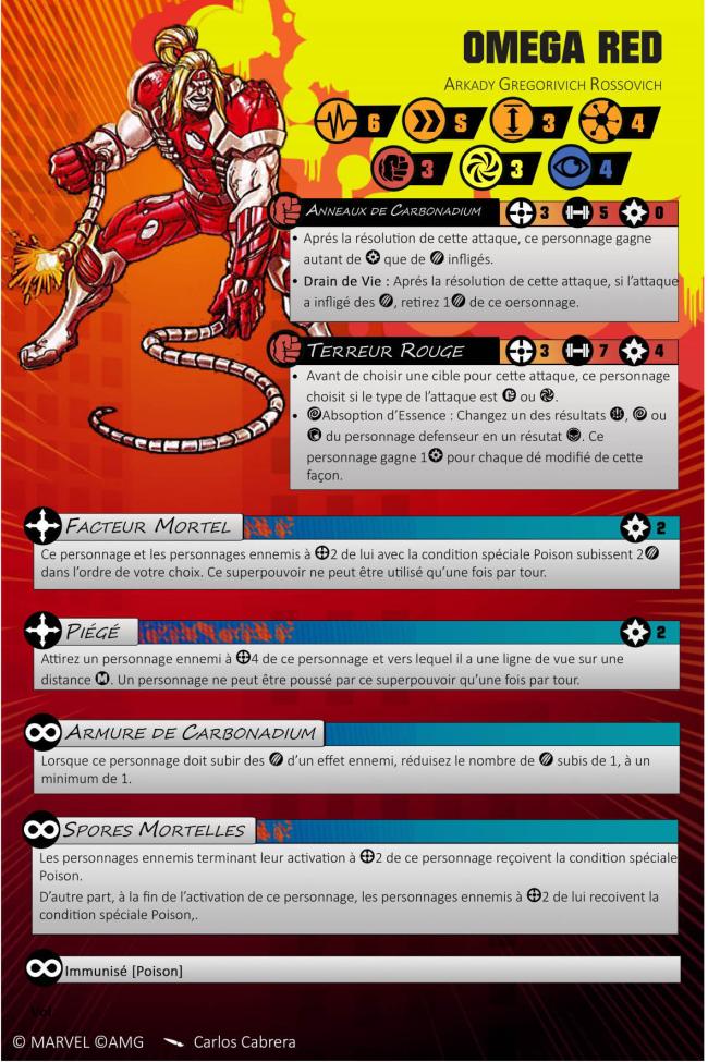 Omega Red injured
