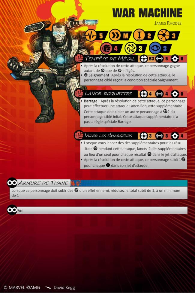 War Machine injured