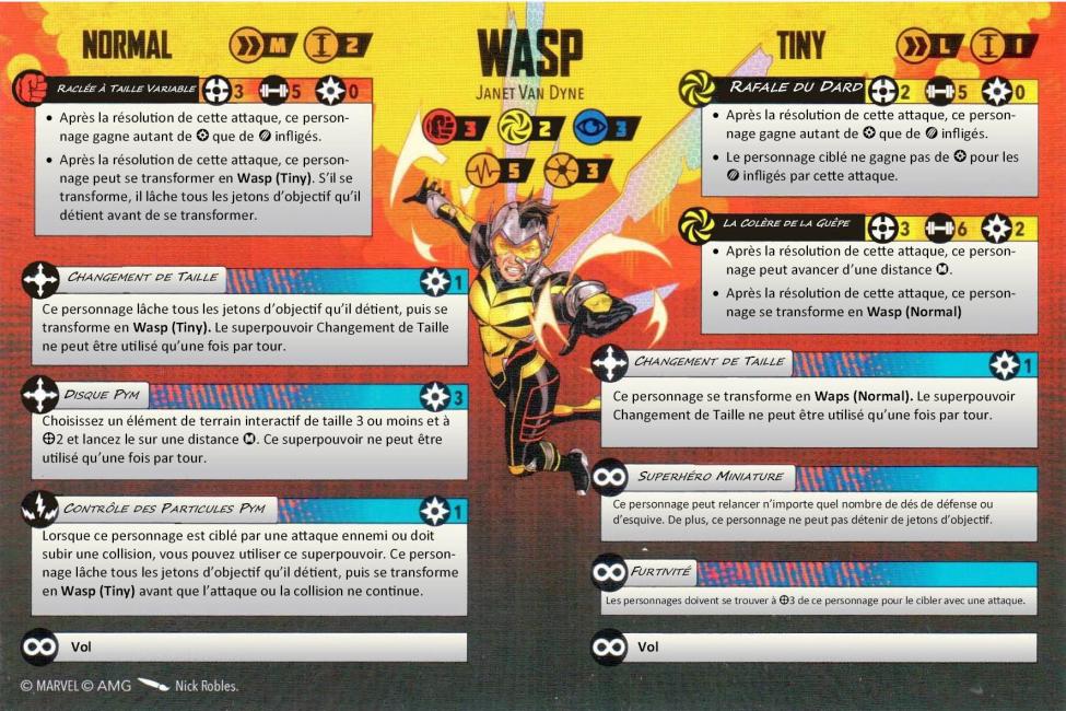 Wasp injured