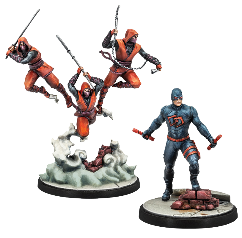 Shadowland Daredevil figurine