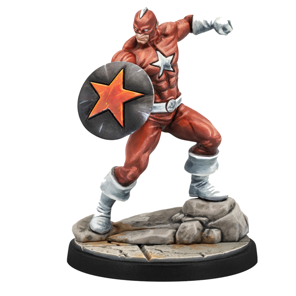 Red Guardian figurine