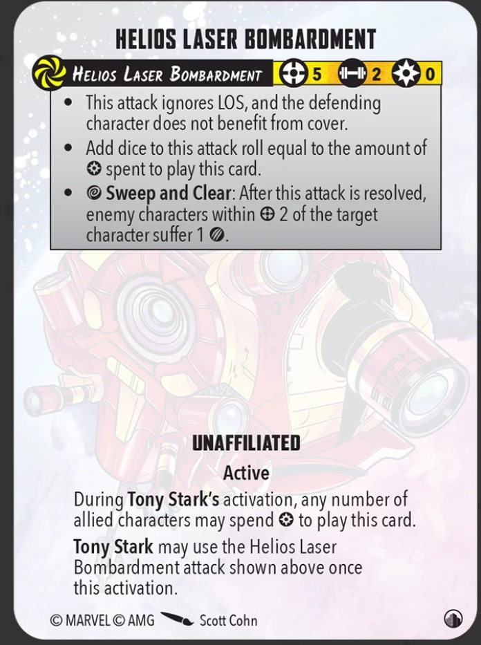 Helios Laser Bombardment